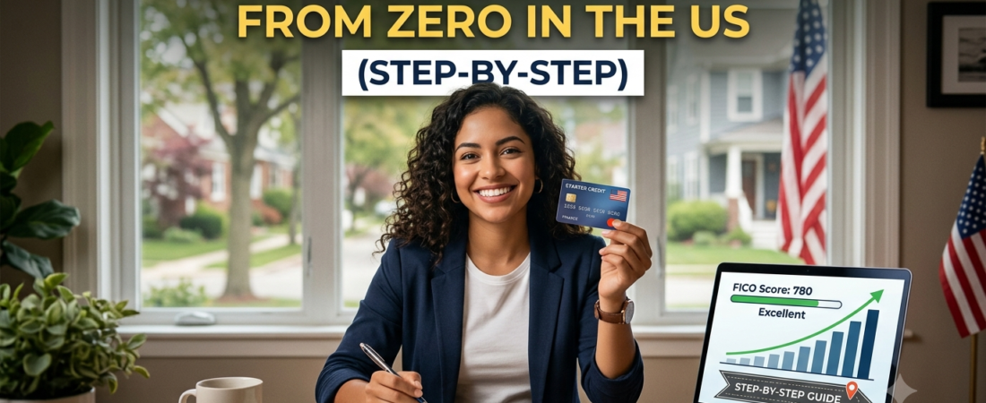 How to Build Credit from Zero in the US (Step-by-Step)