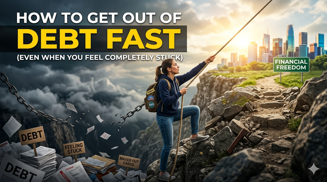 How to Get Out of Debt Fast (Even When You Feel Completely Stuck)