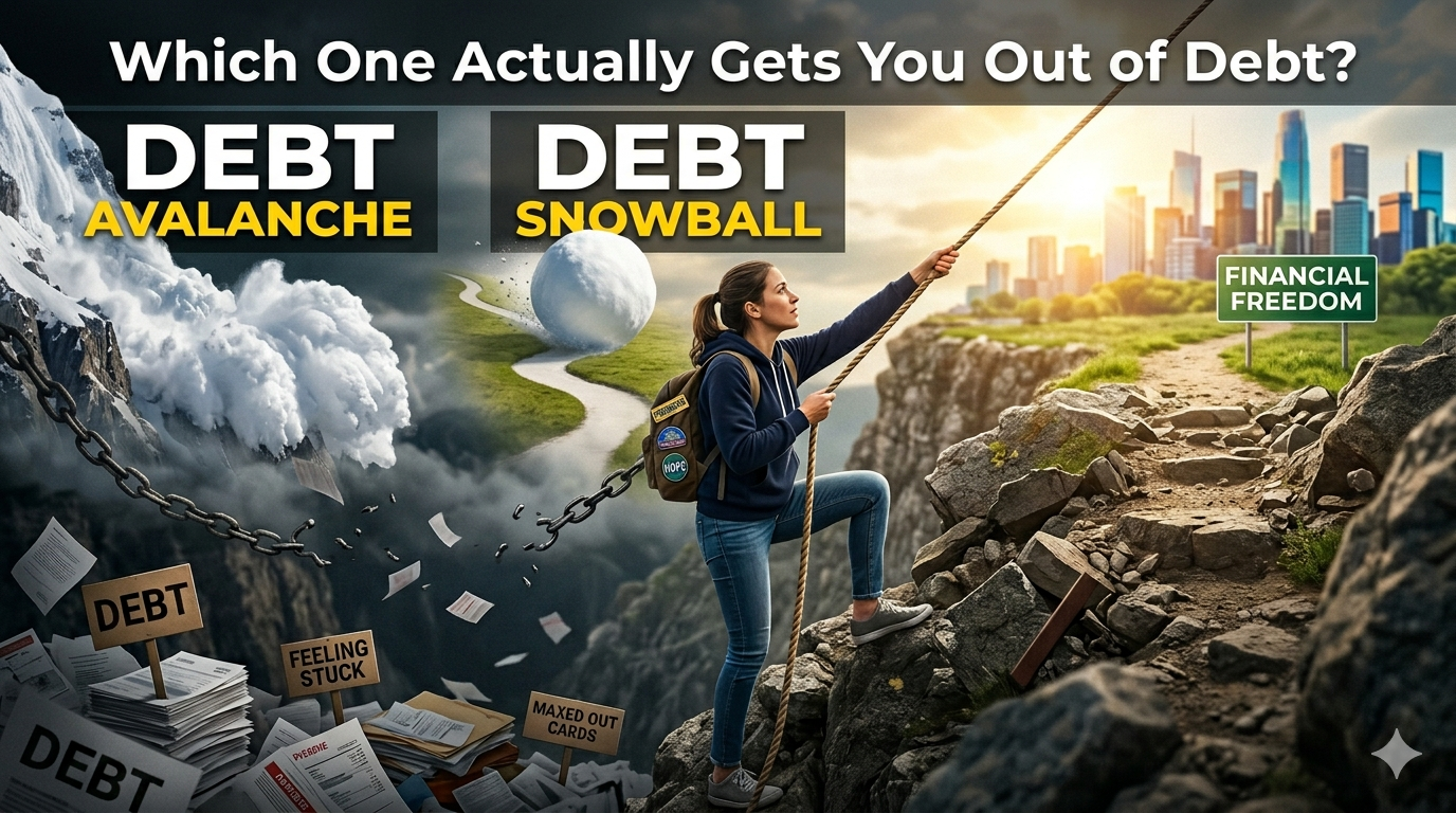 Debt Avalanche vs. Debt Snowball: Which One Actually Gets You Out of Debt?