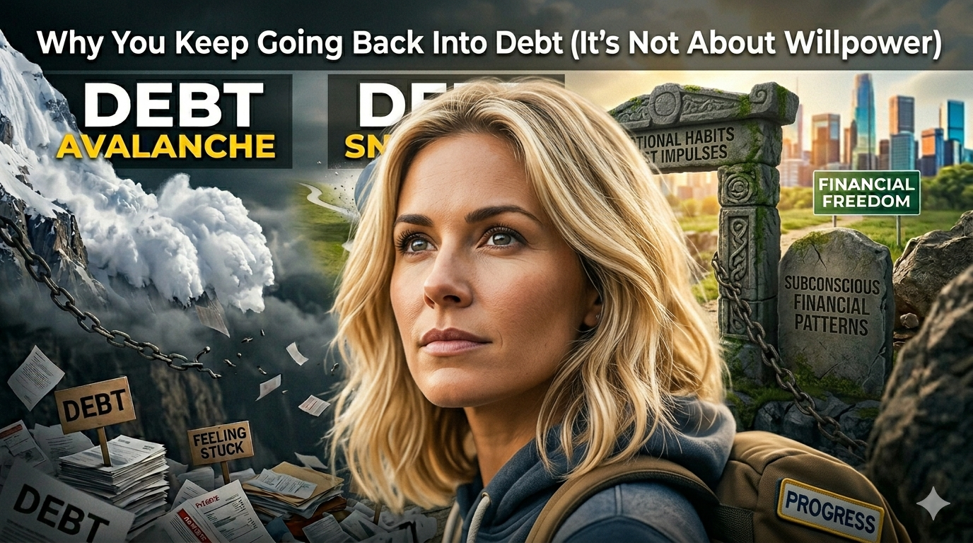 Why You Keep Going Back Into Debt (It’s Not About Willpower)