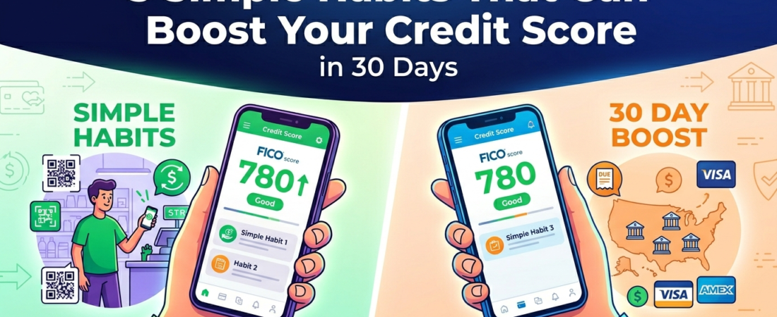 5 Simple Habits That Can Boost Your Credit Score in 30 Days