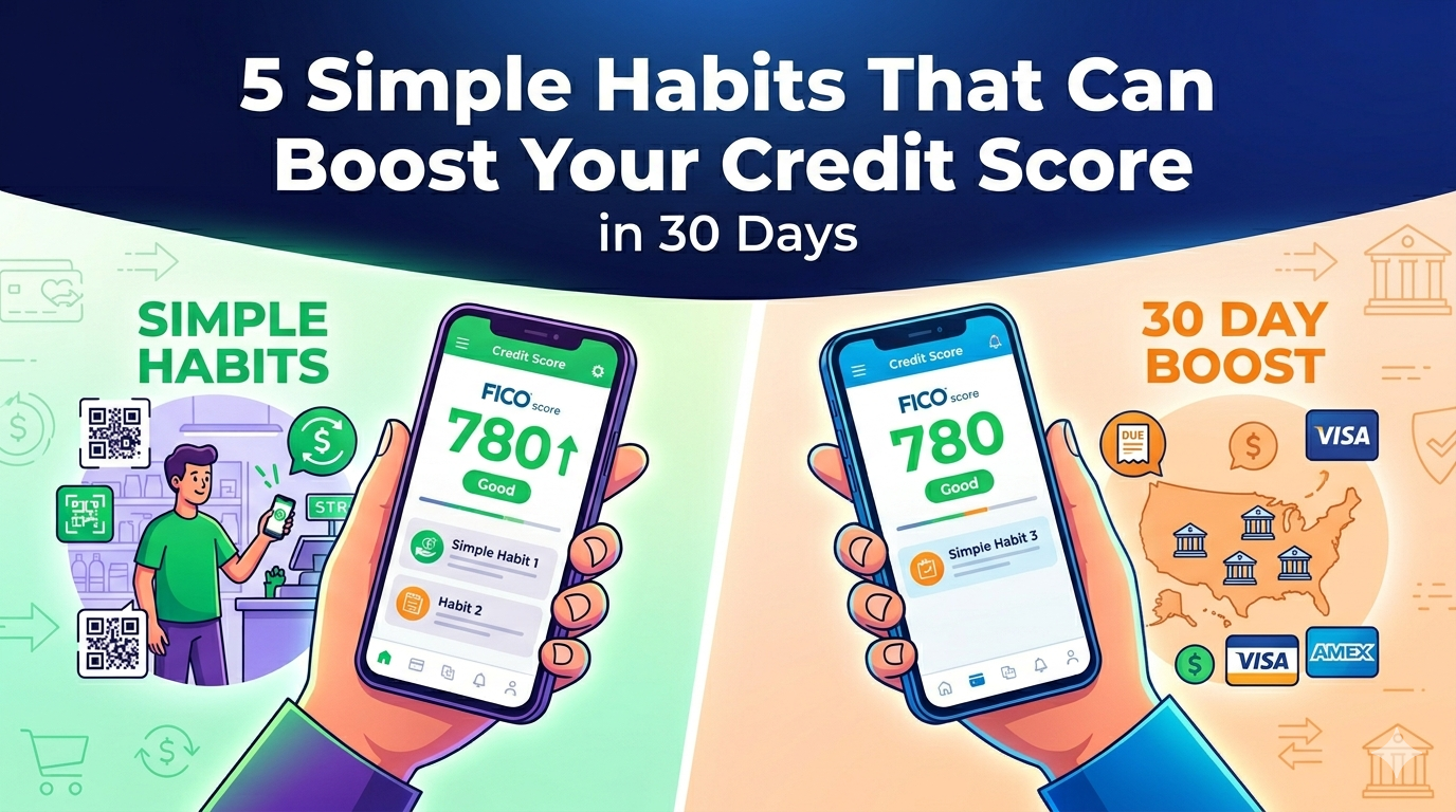5 Simple Habits That Can Boost Your Credit Score in 30 Days