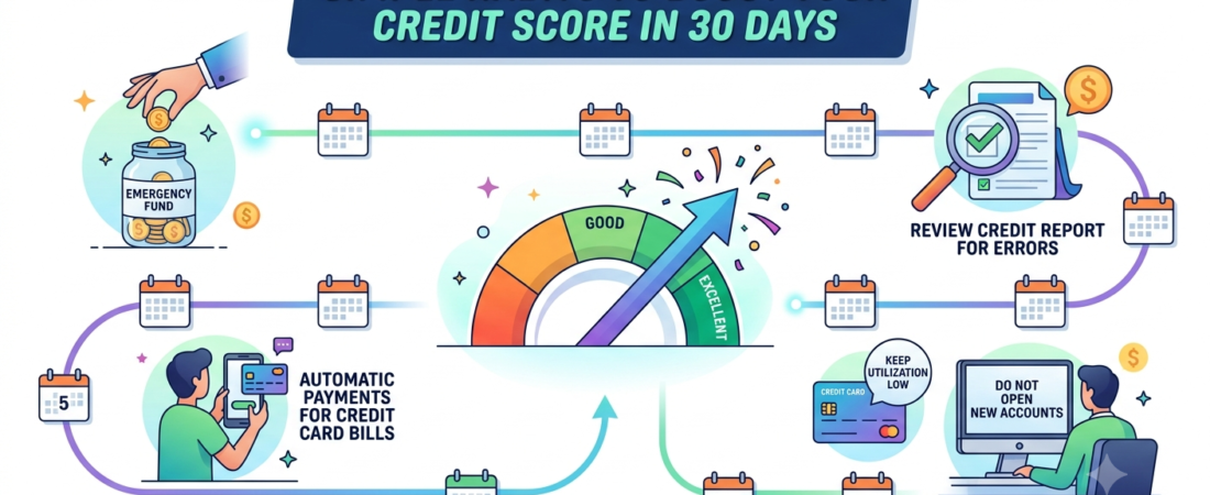 5 Simple Habits to Boost Your Credit Score in 30 Days (That Actually Worked for Me)