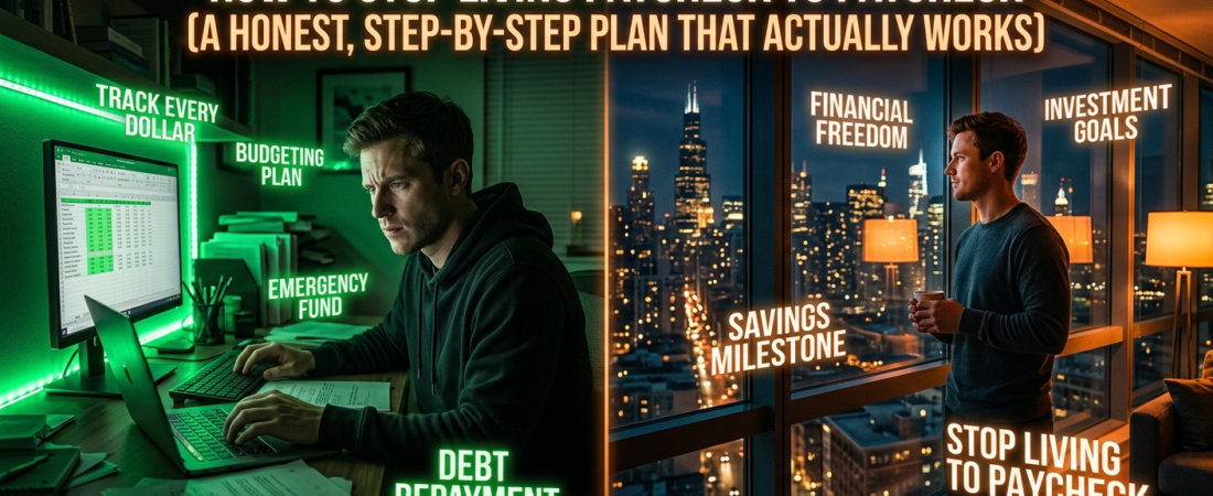 How to Stop Living Paycheck to Paycheck (A Honest, Step-by-Step Plan That Actually Works)