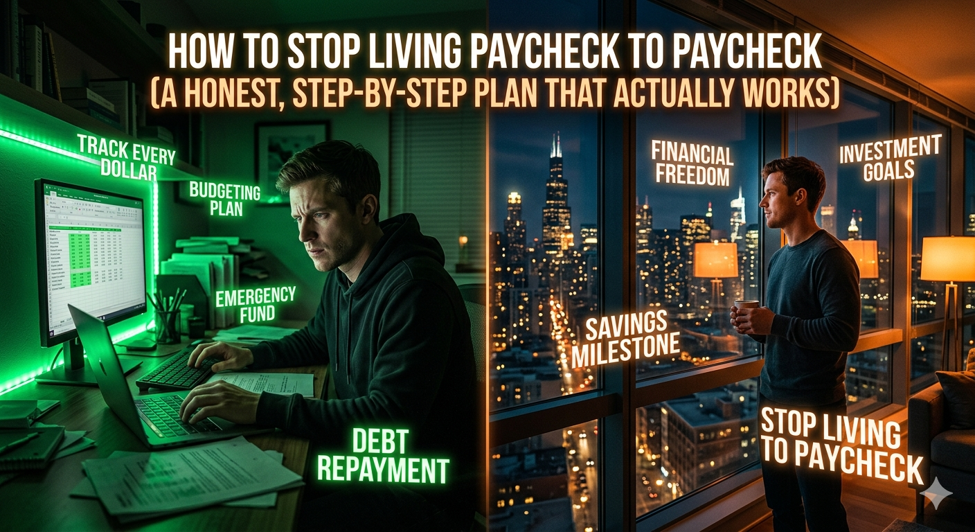 How to Stop Living Paycheck to Paycheck (A Honest, Step-by-Step Plan That Actually Works)