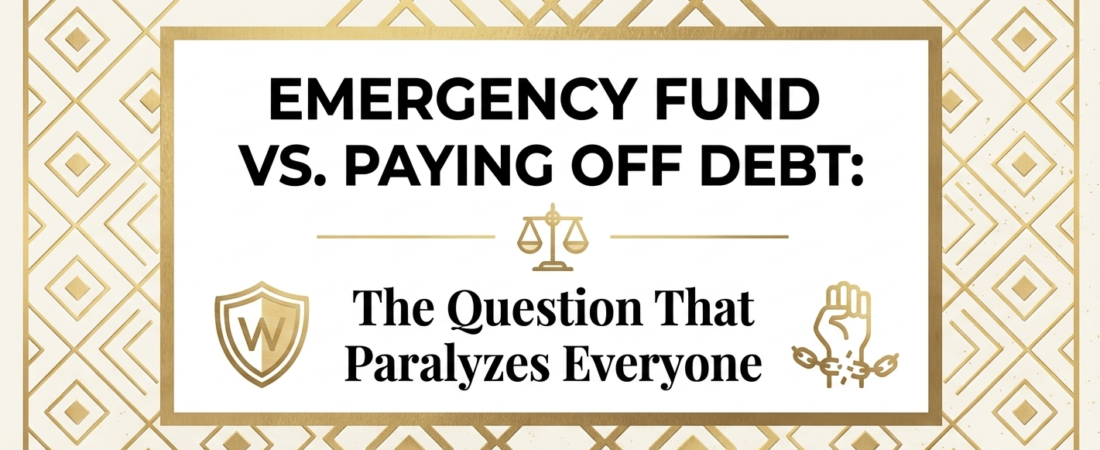 Emergency Fund vs. Paying Off Debt: The Question That Paralyzes Everyone