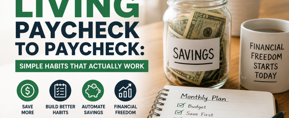 How to Stop Living Paycheck to Paycheck: Simple Habits That Actually Work