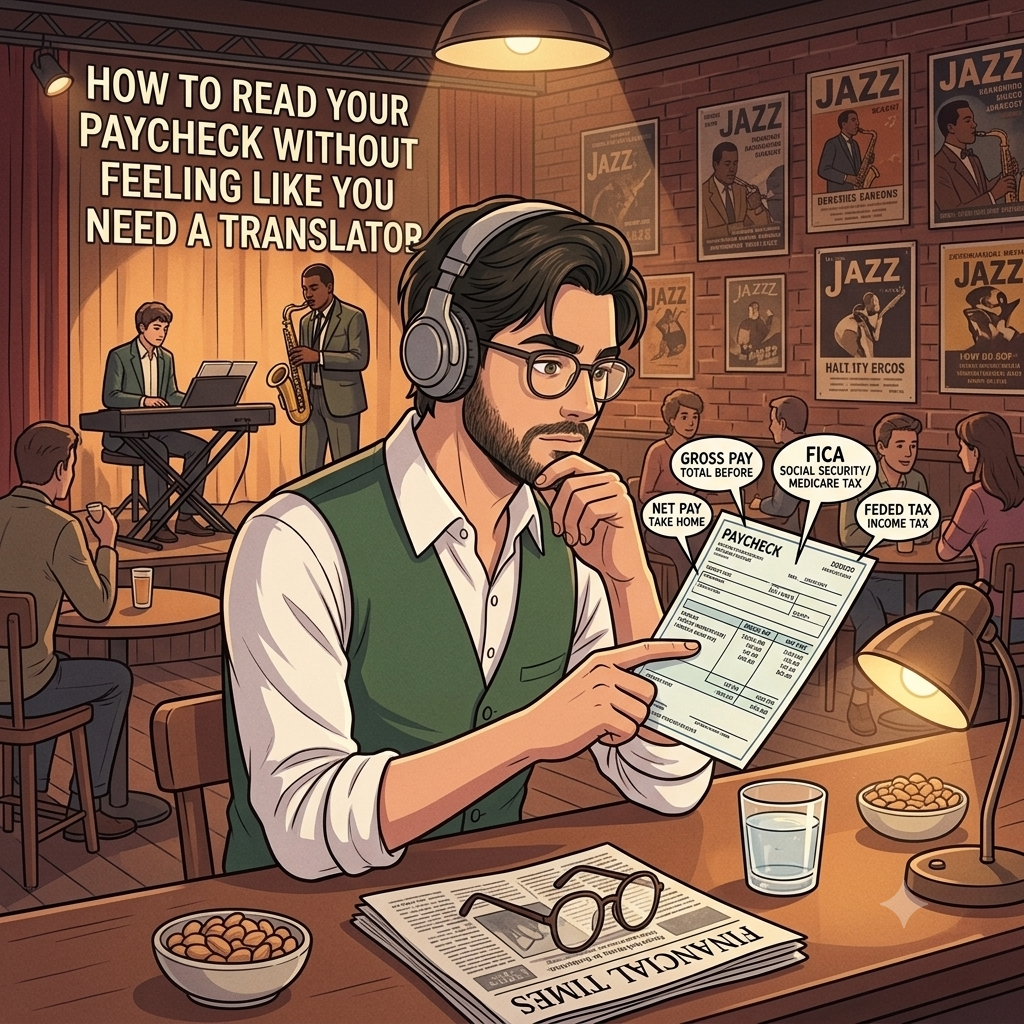 How to Read Your Paycheck Without Feeling Like You Need a Translator